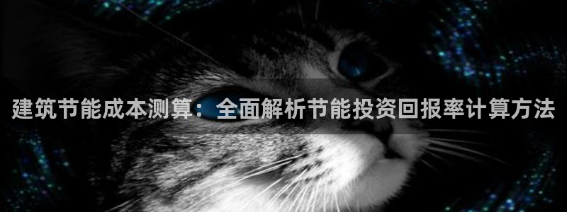 e尊国际平台：建筑节能成本测算：全面解析节能投资回报率计算方法