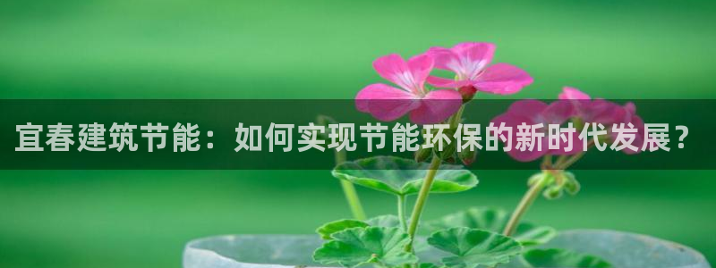 e尊国际app：宜春建筑节能：如何实现节能环保的新时代发展？