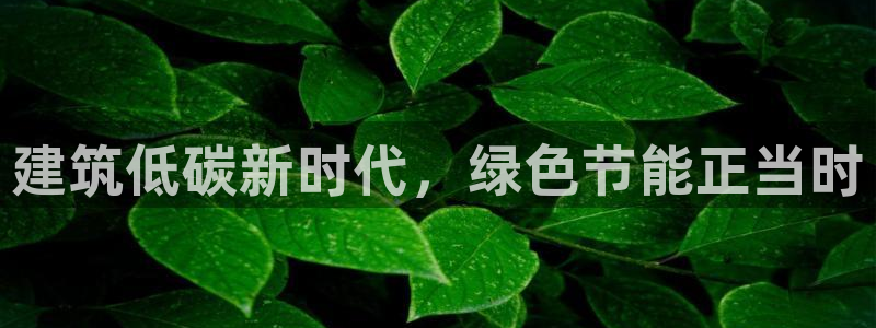 谁知道e尊国际的网址：建筑低碳新时代，绿色节能正当时