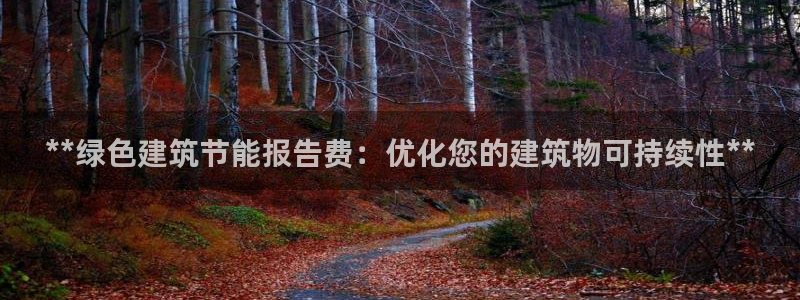 e尊国际-可可计划：**绿色建筑节能报告费：优化您的建筑物可持续性**