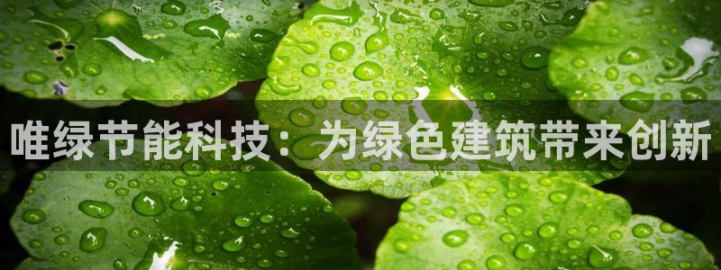 e尊体育：唯绿节能科技：为绿色建筑带来创新