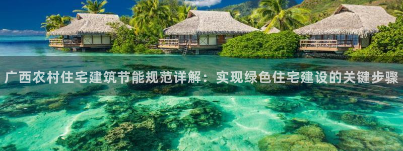 e尊国际客户端下载：广西农村住宅建筑节能规范详解：实现绿色住宅建设的关键步骤