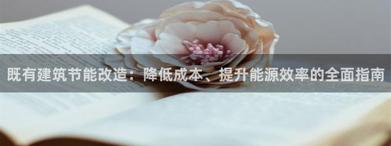 e尊国际7779：既有建筑节能改造：降低成本、提升能源效率的全面指南