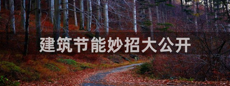 e尊国际娱乐官网下载：建筑节能妙招大公开