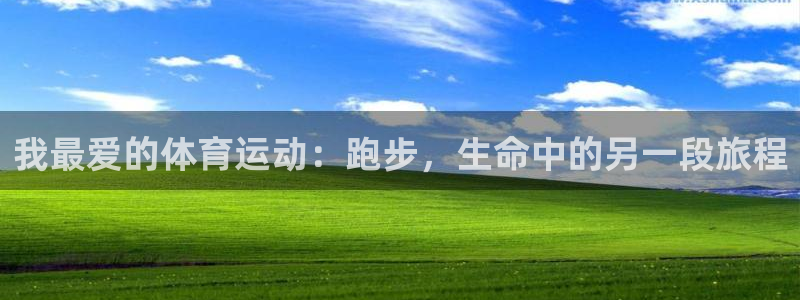 vsport体育在线官网：我最爱的体育运动：跑步，生命中的另一段旅程