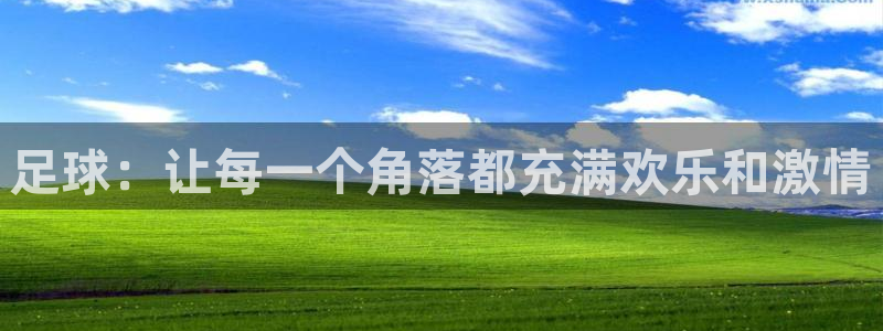 vsport体育在线官网：足球：让每一个角落都充满欢乐和激情